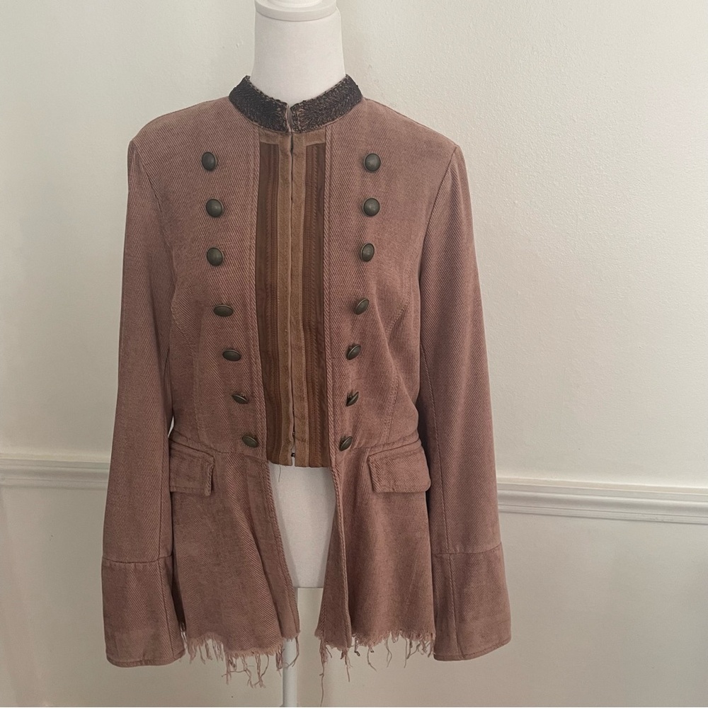 Free People Double-Breasted Blazer